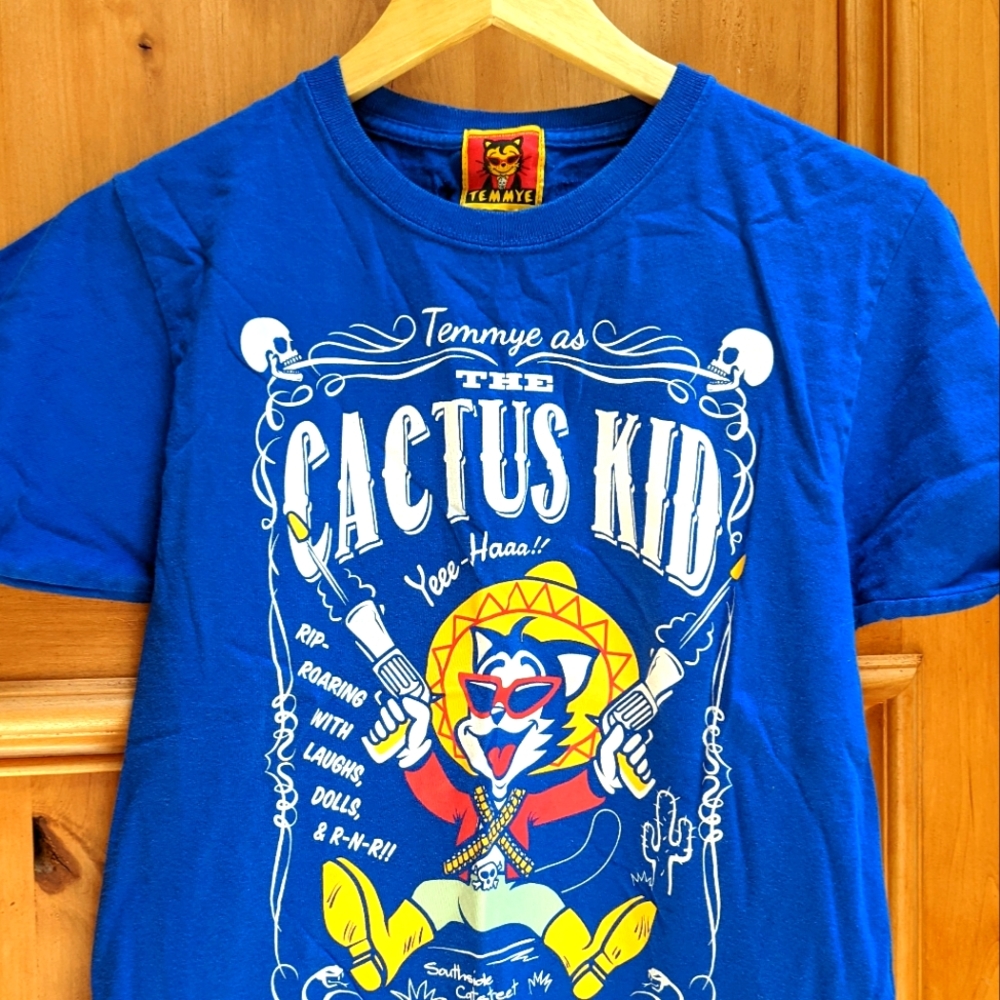 Retro Style T-shirt Cactus Kid